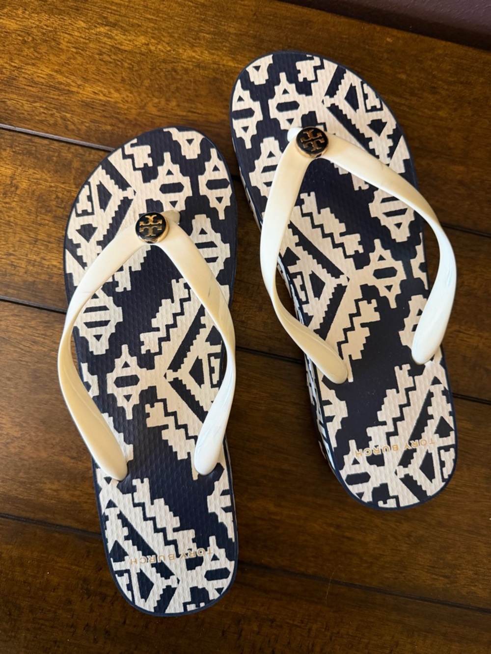 Tory Burch Wedge Flipflop Sandals - Picture 4 of 7
